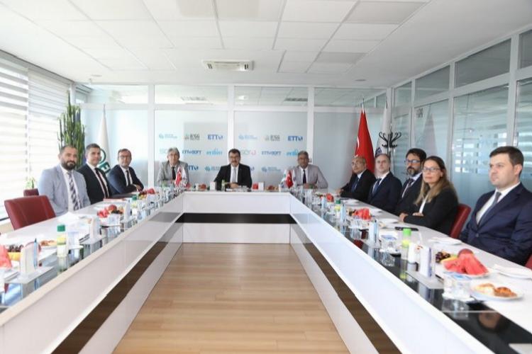 tÜbİtak liderinden teknoparka ziyaret