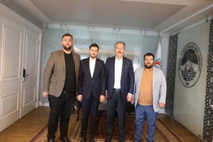 tÜgva kayseriden palancıoğluna ziyaret