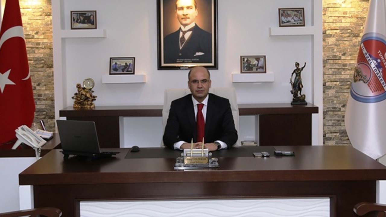 tunceli Özel İdaresi genel sekreteri nazif yıldırım görevden alındı
