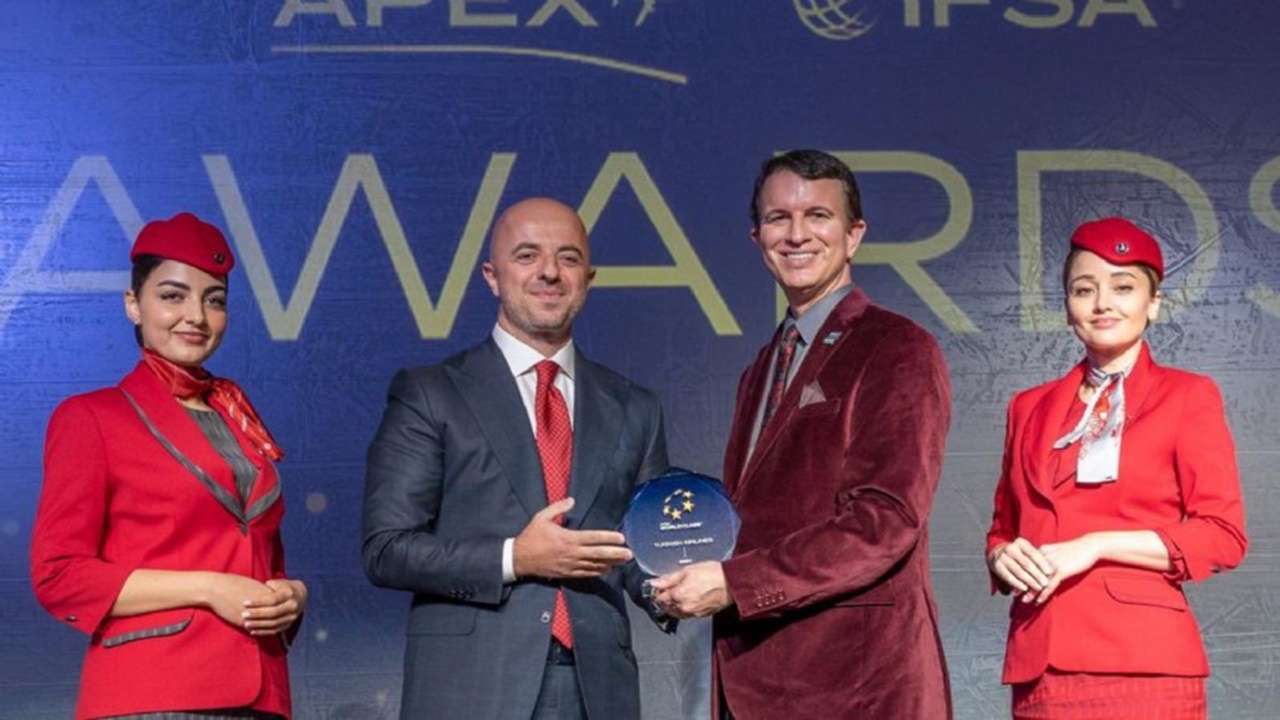 türk hava yolları Üçüncü kez apex world class Ödülünün sahibi