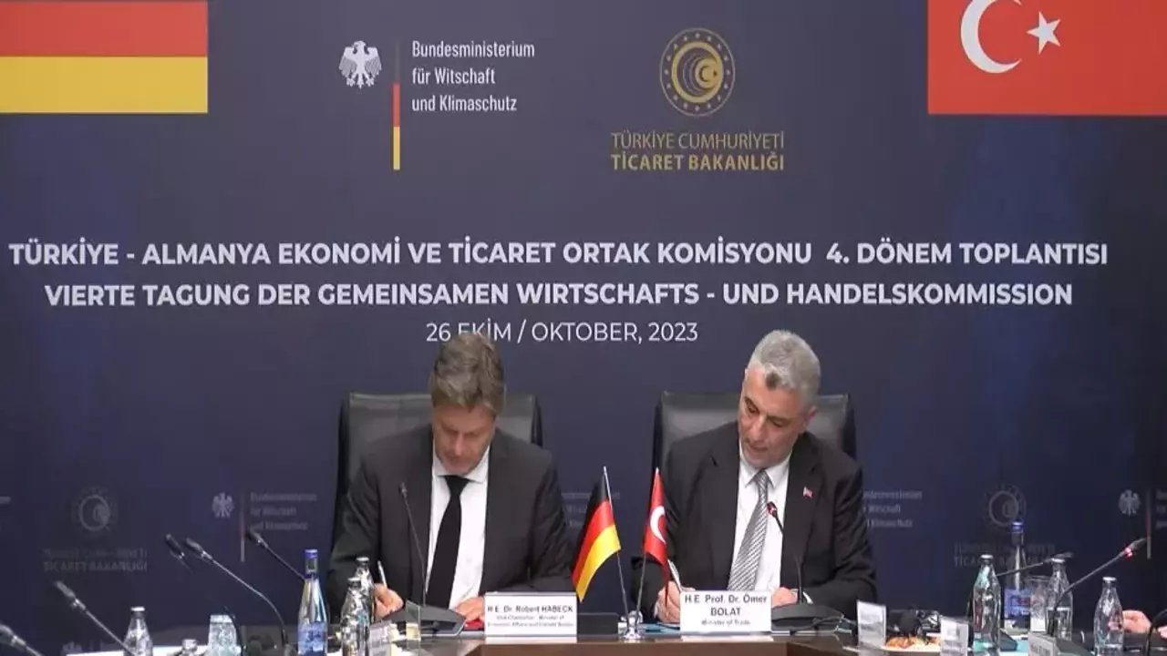 türkiye-almanya İkili ticaret hacmi rekor kırıyor