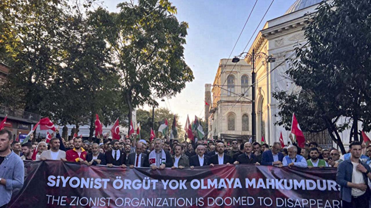 türkiye kudüs İçin tek yürek oldu büyük filistin yürüyüşü
