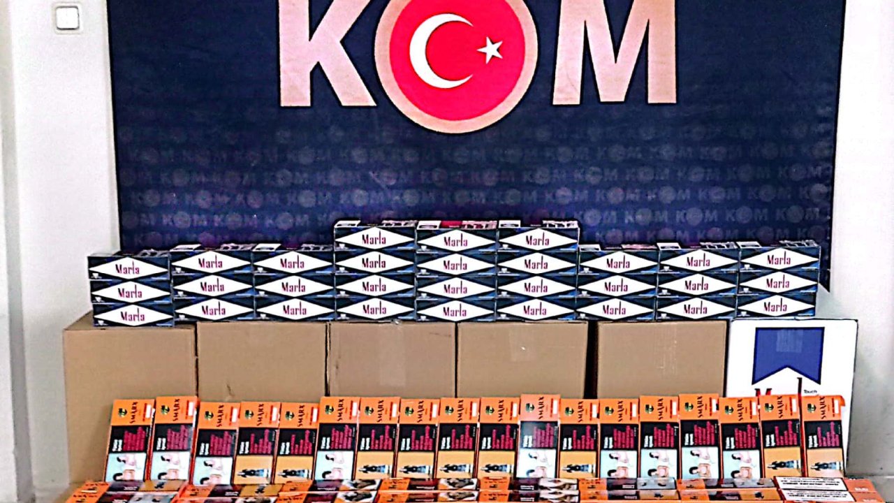 tütün kaçakçılığı yapan 2 kişi yakalandı
