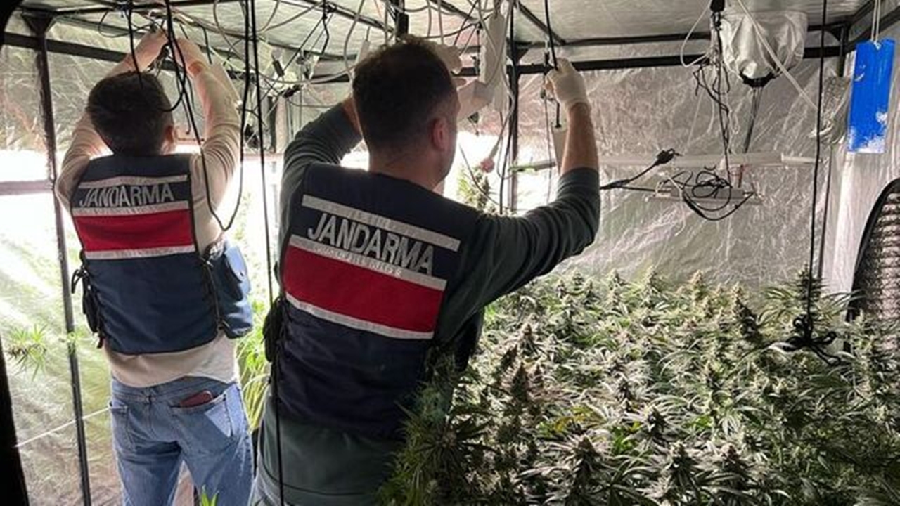 uyuşturucu İmal edilen eve operasyon 1 gözlaltı