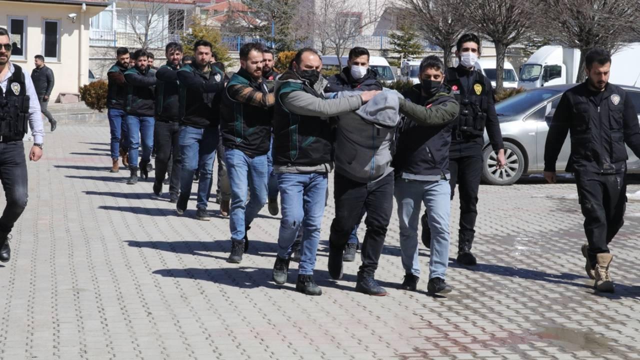 uyuşturucu operasyonu 9 kişi gözaltına alındı