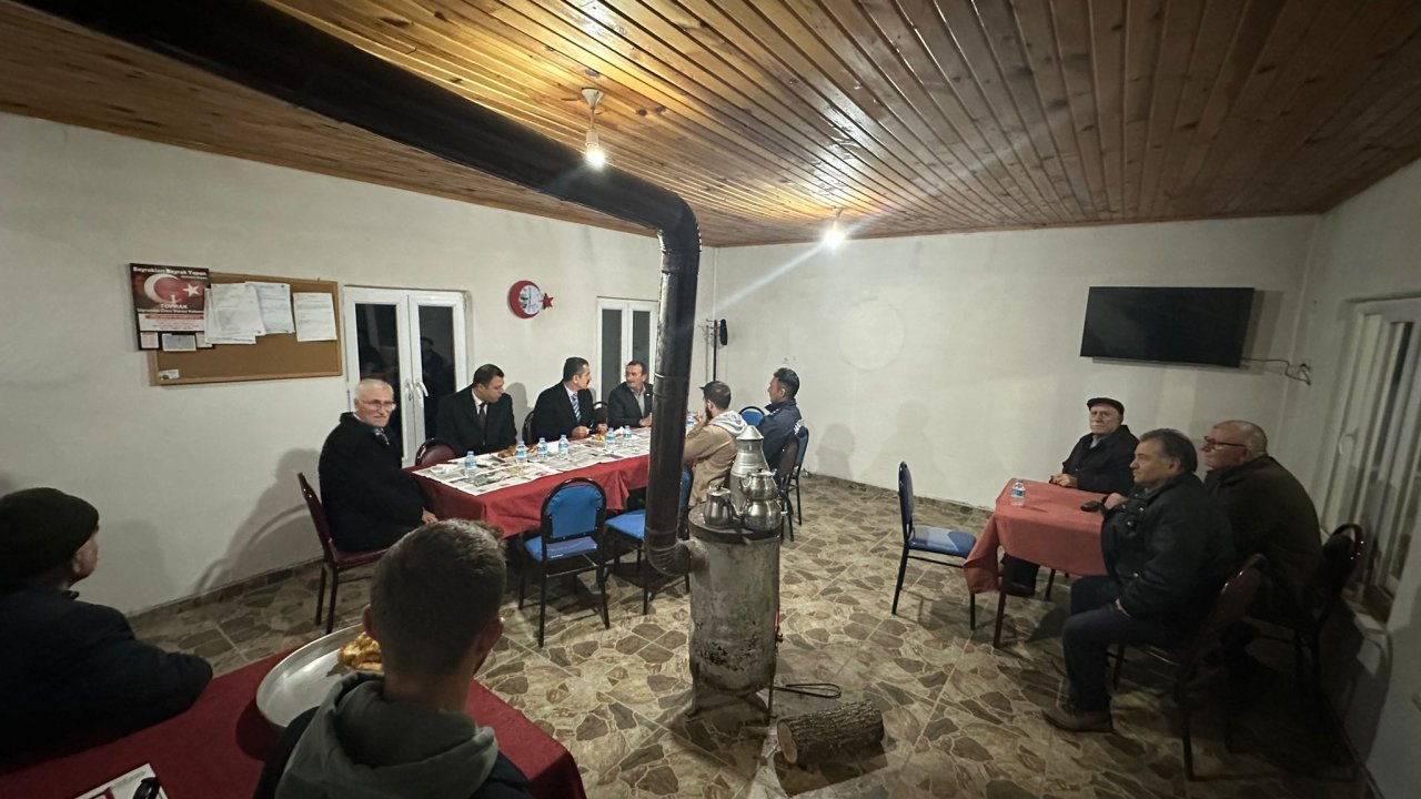 vali birol ekiciden köy ziyareti