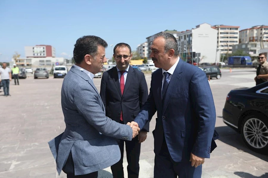 vali soytürk İlçe yatırımlarını İnceledi
