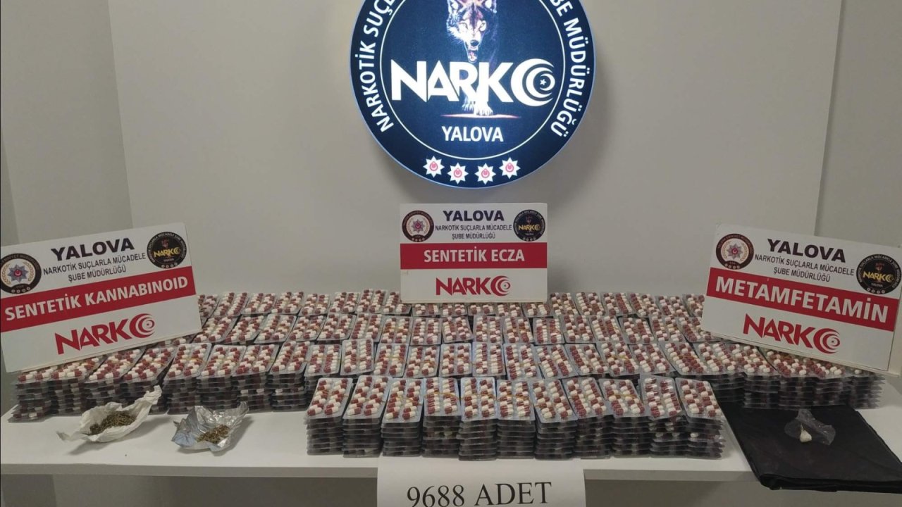 yalovada büyük Çaplı uyuşturucu operasyonunda 11 tutuklama