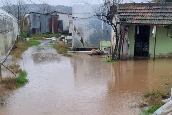 Yalova’da Dere Taştı: Sokakları Su Bastı
