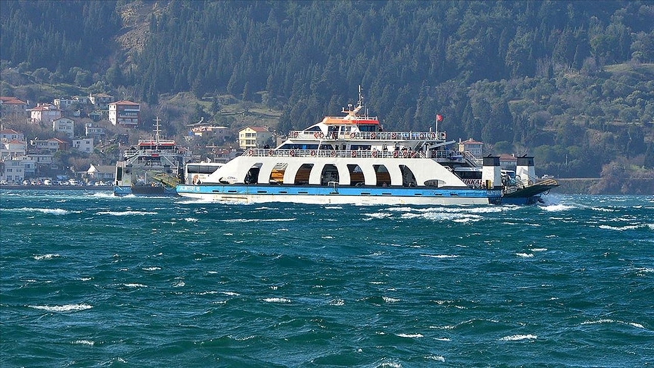 yarınki kabatepe-gökçeada ve geyikli-bozcaada feribot seferleri durduruldu