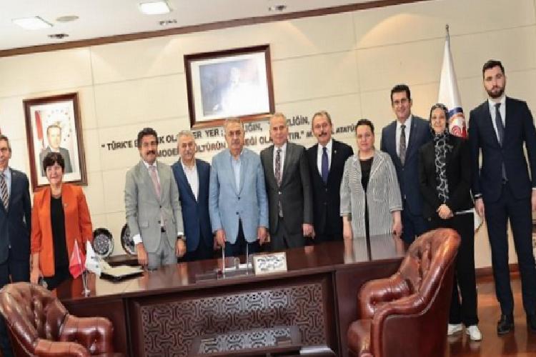 yazıcıdan lider zolana ziyaret
