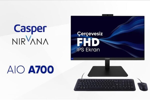 Yeni Casper Nirvana All In One A700’e Dokunmatik Ekran Özelliği Eklendi
