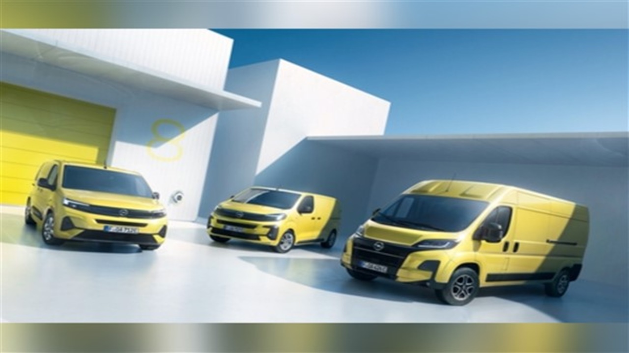 yenilenen yüzüyle opel hafif ticari araçlar yola Çıkıyor