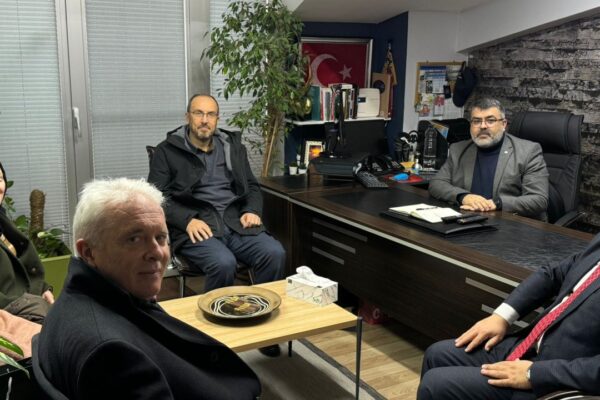 Yeşilay Cemiyeti Edirne Şubesi AA Edirne Bölge Müdürlüğü’nü Ziyaret Etti