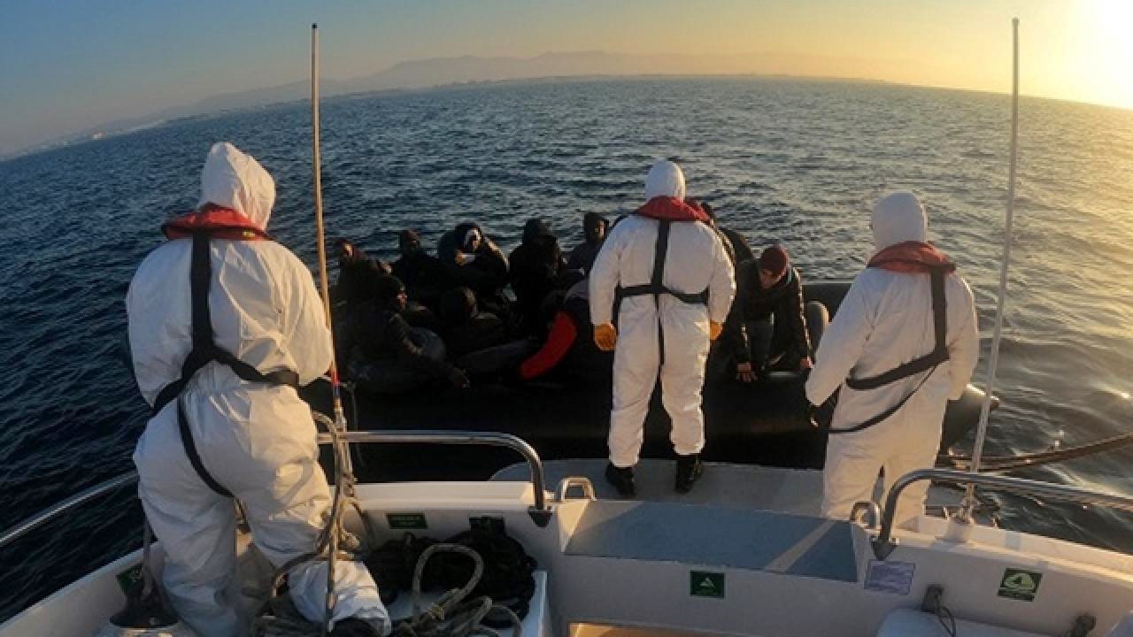 yunanistana gitmek İsteyen göçmenler yakalandı