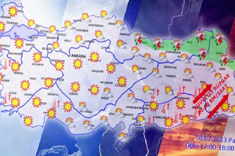 yurtta bugün hava nasıl olacak doğu karadeniz kıyıları dikkat