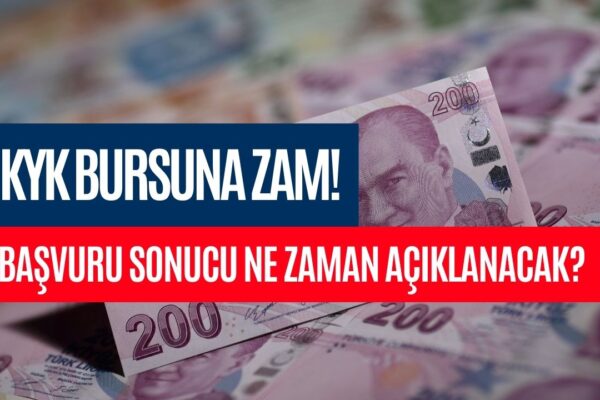 Zamlı KYK Bursu Ne Zaman Yatacak? KYK Burs Başvuru Sonucu Sorgulama