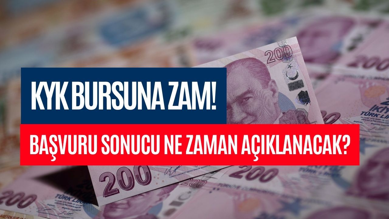 zamlı kyk bursu ne zaman yatacak kyk burs başvuru sonucu sorgulama