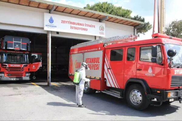 Zeytinburnu’nda Deri Atölyesindeki Yangın Söndürüldü!
