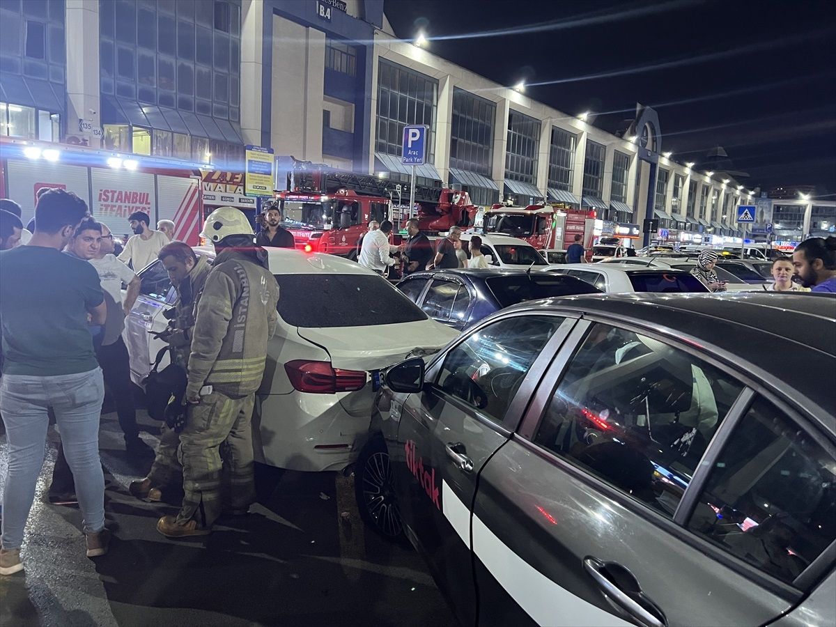 zincirleme kaza 2 kişi yaralandı