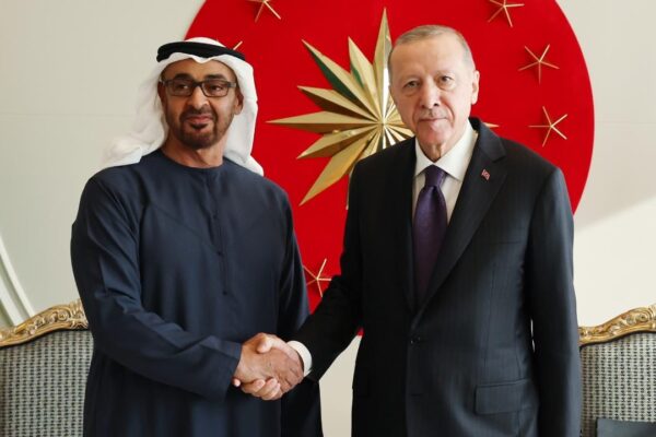 Cumhurbaşkanı Erdoğan BAE Devlet Başkanı Al Nahyan İle Görüştü