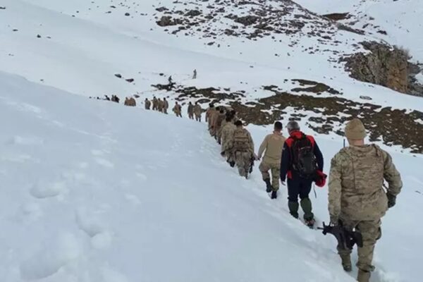 Arama Kurtarma Eğitimi Alan Güvenlik Korucuları Çığ Tatbikatı Yaptı