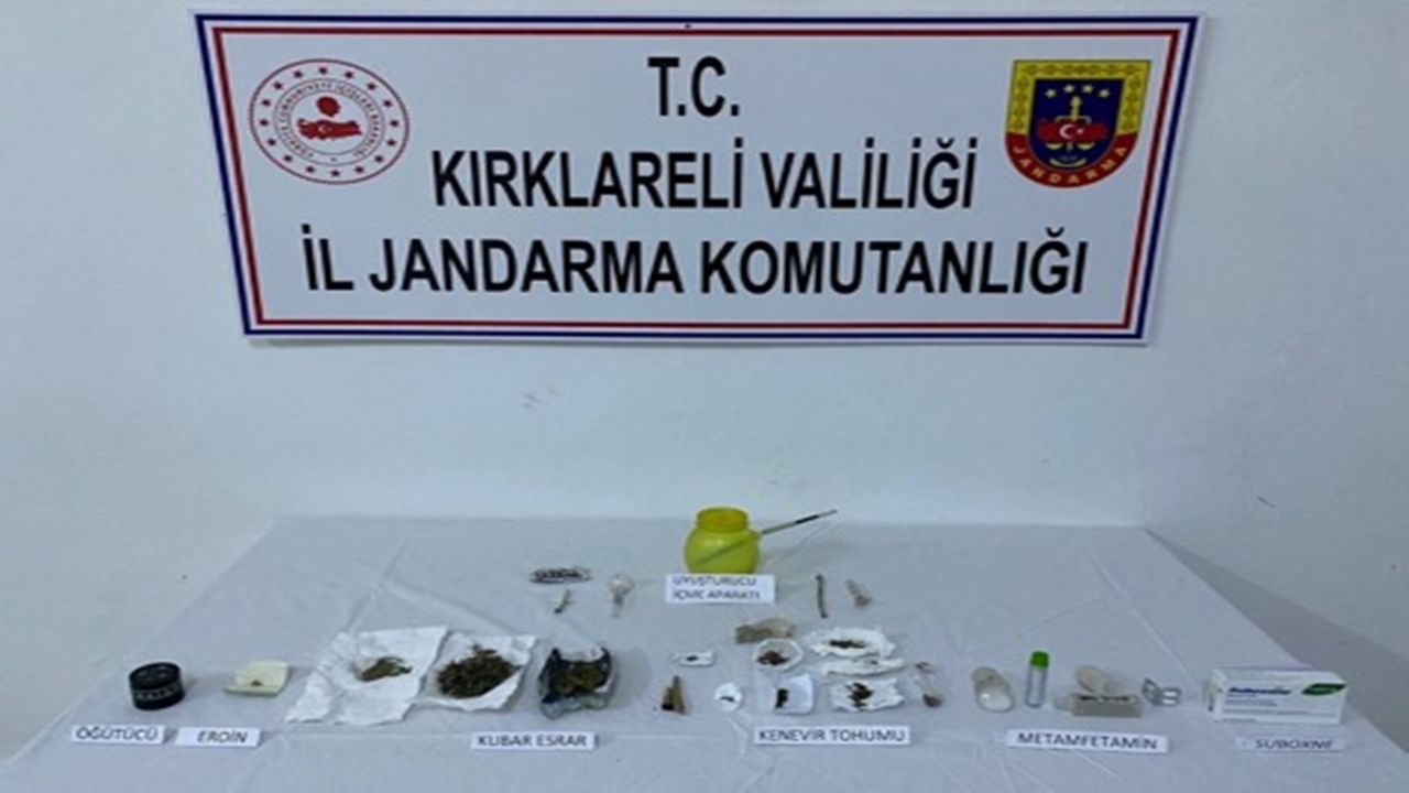 kırklarelinde uyuşturucu operasyonunda 13 şüpheli yakalandı