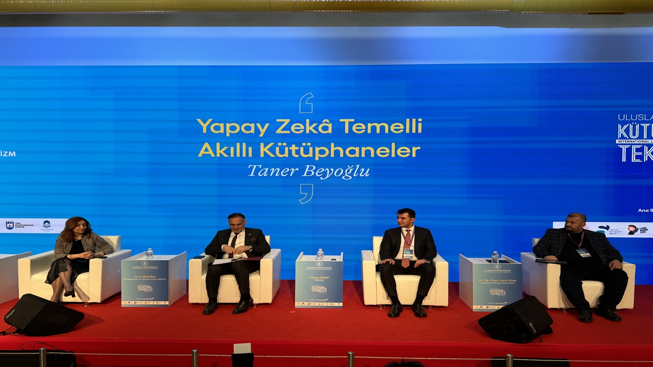 uluslararası kütüphane ve teknoloji festivalinde kültür sanatta yapay zeka paneli düzenlendi