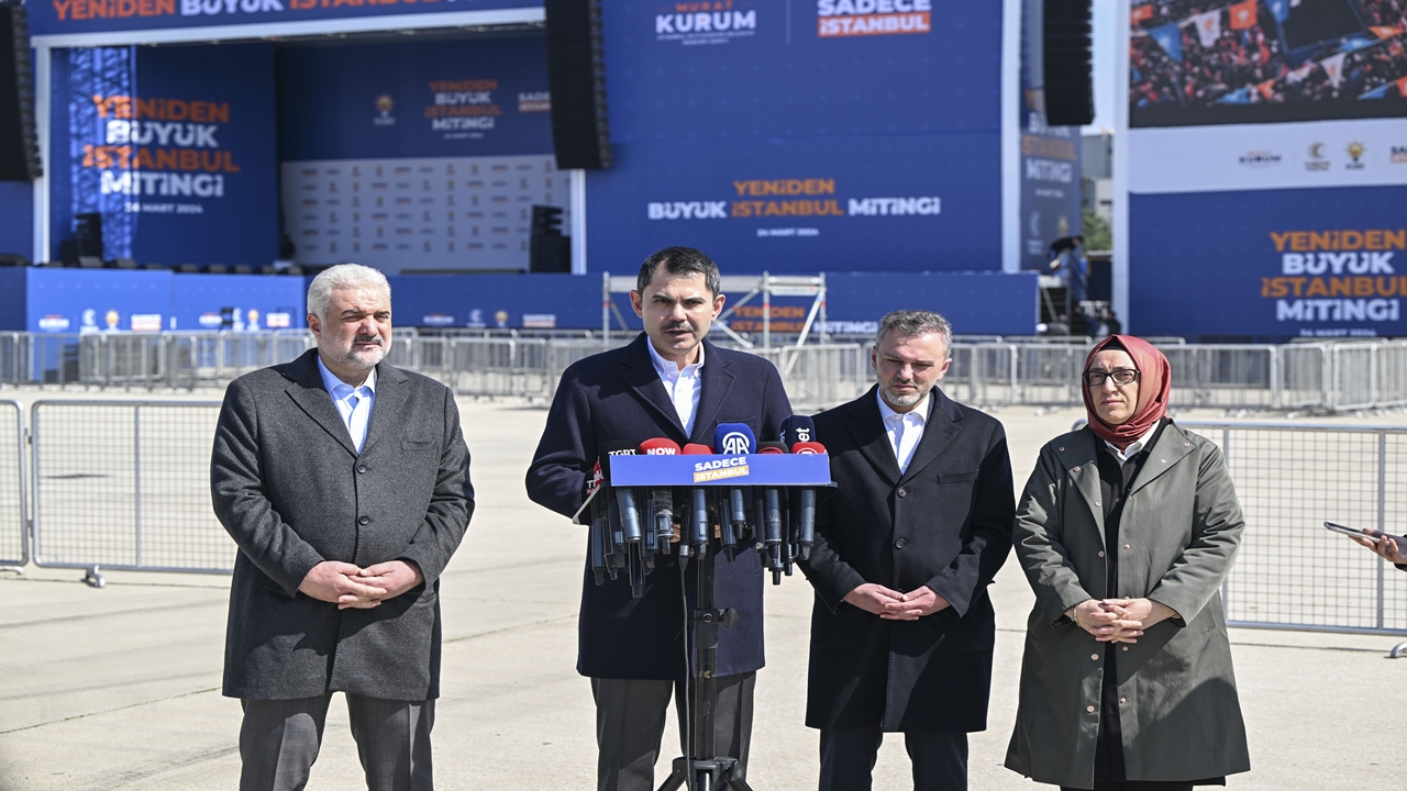 İBB Başkan Adayı Kurum İstanbulluları Yeniden Büyük İstanbul Mitingi’ne Davet Etti