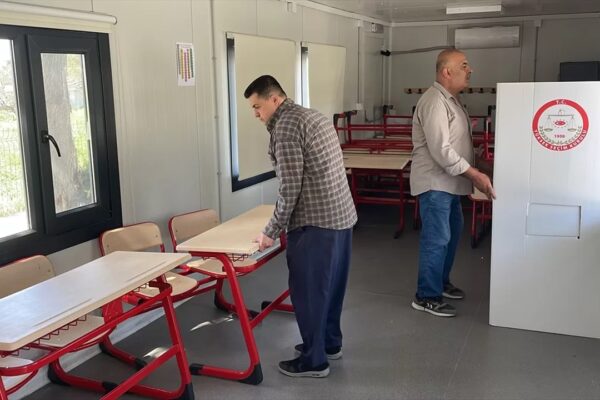 Depremlerden Etkilenen Hatay’da Oy Kullanılacak Okullar Seçime Hazır
