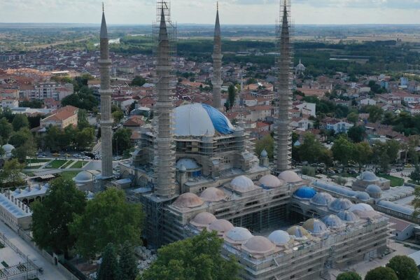Selimiye’de Restorasyon Çalışmaları Sürüyor