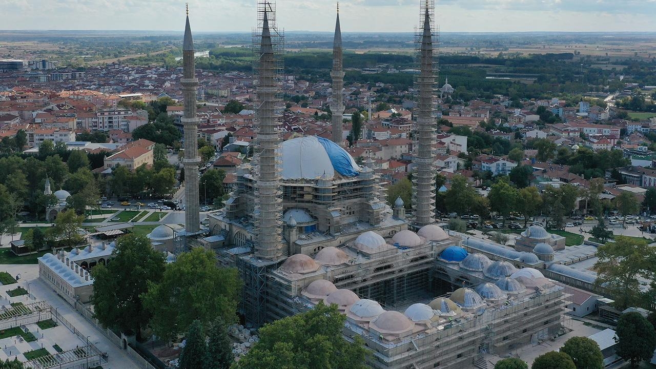 Selimiye’de Restorasyon Çalışmaları Sürüyor