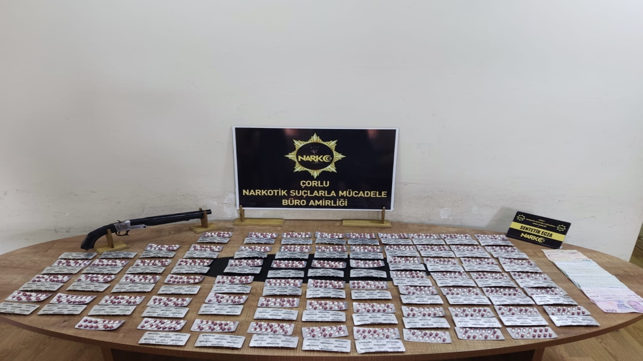 tekirdağda uyuşturucu operasyonunda yakalanan zanlı tutuklandı