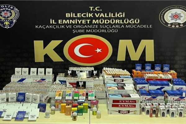 Bilecik’te Kaçak Tütün Operasyonunda 5 Şüpheli Hakkında İşlem Yapıldı
