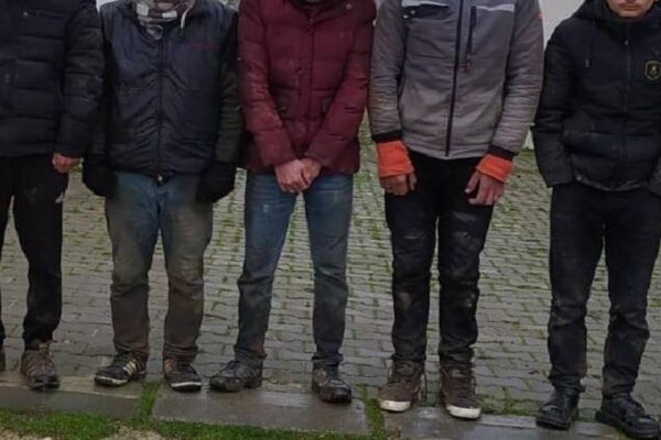 Tekirdağ’da 5 Düzensiz Göçmen Yakalandı