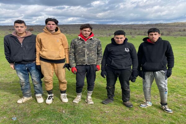 Edirne’de 5 Düzensiz Göçmen Yakalandı