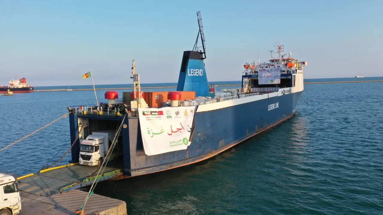İHH ve Kuveytli Kuruluş Gazze’ye İnsani Yardım Gemisi Gönderdi