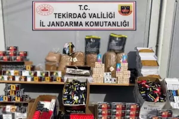 Tekirdağ’da Kaçakçılık Operasyonu: 5 Gözaltı
