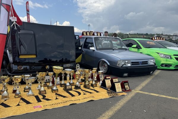 Tekirdağ’da Modifiye Araçlar Sergilendi