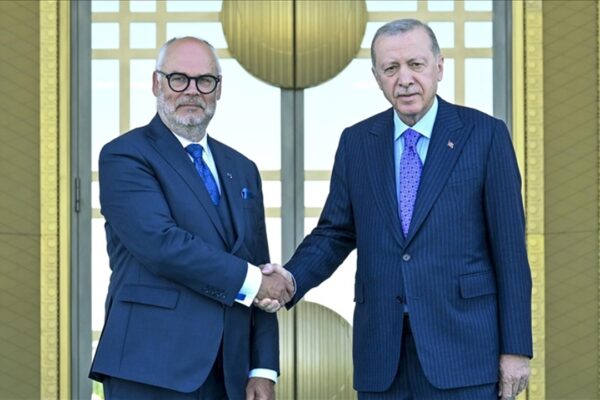 Cumhurbaşkanı Erdoğan, Estonya Cumhurbaşkanı Alar Karisi ile Görüştü