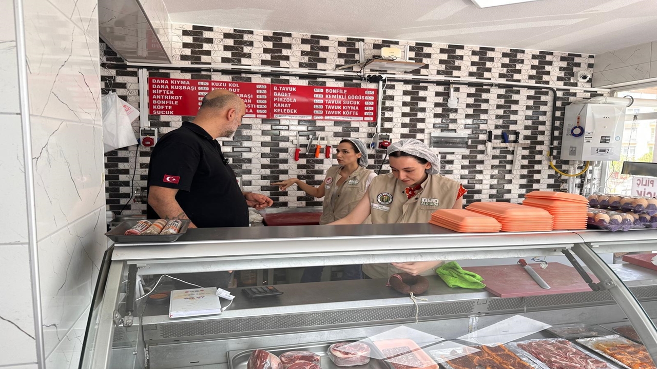 Edirne'de gıda satan iş yerleri denetlendi