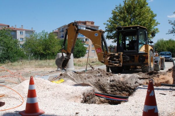 Doğal Gaz Boru Hattında Yangın Çıktı