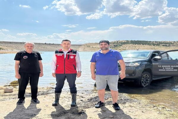 Kırşehir’de Göletlere Sazan Yavruları Bırakıldı