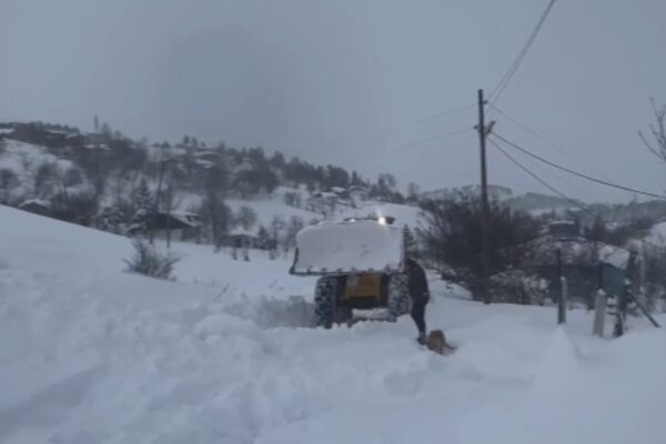 Ordu’da Ulaşıma Kar Engeli