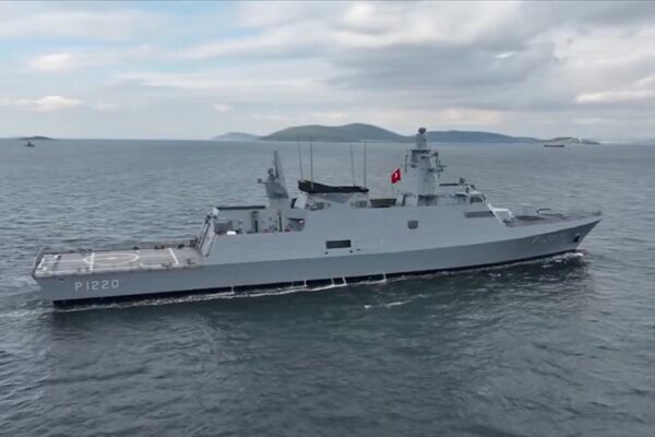 Açık deniz karakol gemisi TCG AKHİSAR’dan İlk Sefer