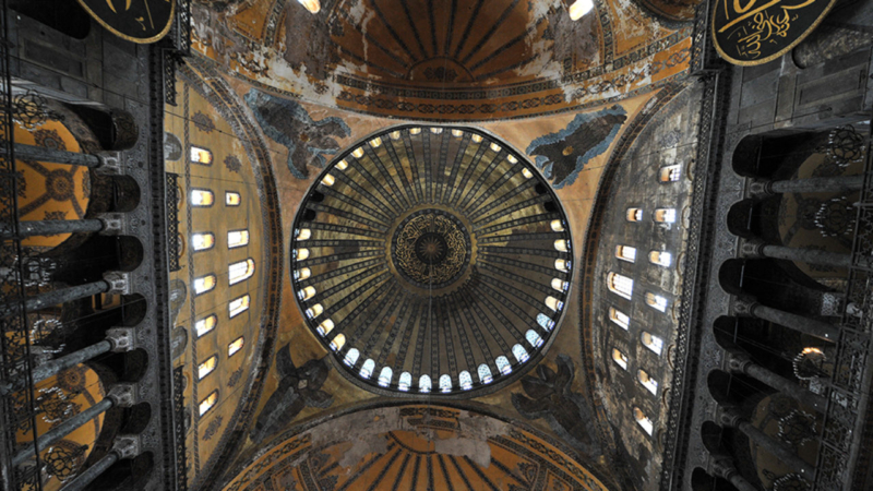  Ayasofya-i Kebir Cami-i Şerifi'nde