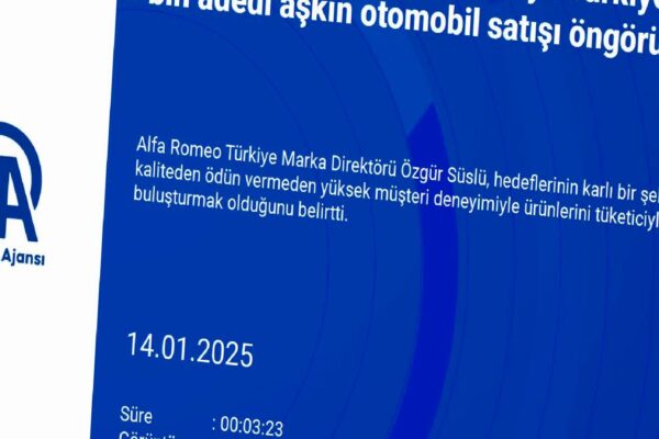 Alfa Romeo bu yıl Türkiye’de 2 bin adedi aşkın araba satışı öngörüyor