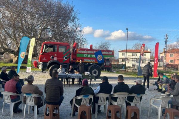 Bayramiç’te orman yangınlarına karşı bilgilendirme toplantısı düzenlendi haberi