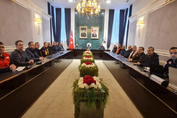 Kırklareli’nde Kriz Uyum Merkezi Kıymetlendirme Toplantısı yapıldı