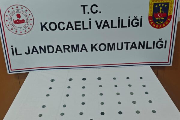 Kocaeli’de 36 sikke ele geçirildi